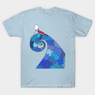 Mu blue wave T-Shirt